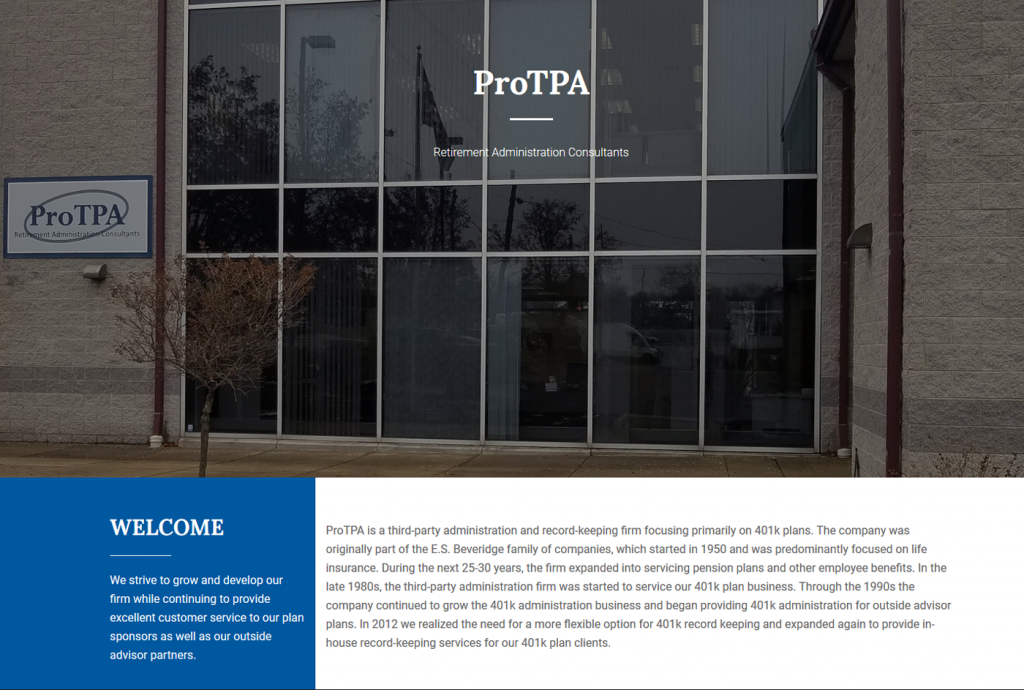 ProTPA - home